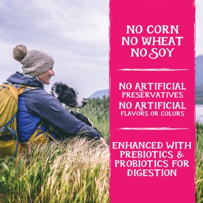 Show full view: Triumph Free Spirit Grain-Free Deboned Salmon & Sweet Potato Recipe Dry Dog Food, 26-lb bag slide 5 of 11