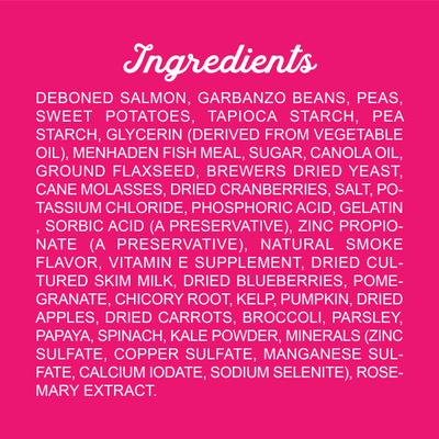 Show full view: Triumph Free Spirit Jerky Bites Deboned Salmon & Vegetable Dog Treats, 20-oz bag slide 9 of 11