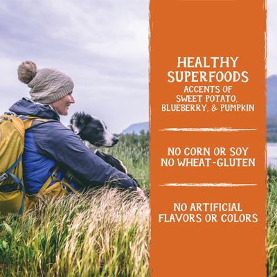 Show full view: Triumph Free Spirit Jerky Bites Deboned Turkey, Vegetable & Cranberry Grain-Free Dog Treats, 20-oz bag slide 6 of 11