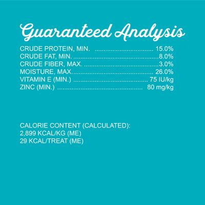 Show full view: Triumph Jerky Bites Deboned Duck, Vegetable & Blueberry Grain-Free Dog Treats, 20-oz bag slide 10 of 11