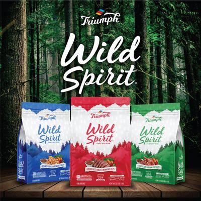 Show full view: Triumph Wild Spirit Deboned Beef, Barley & Brown Rice Recipe Dry Dog Food, 30-lb bag slide 7 of 10