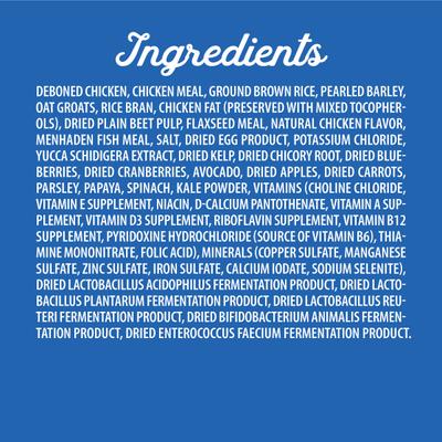 Show full view: Triumph Wild Spirit Deboned Chicken & Brown Rice Recipe Dry Dog Food, 30-lb bag slide 9 of 11