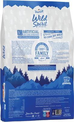 Show full view: Triumph Wild Spirit Deboned Chicken & Brown Rice Recipe Dry Dog Food, 30-lb bag slide 3 of 11