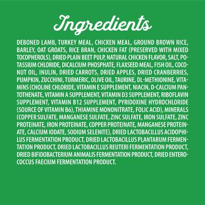 Show full view: Triumph Wild Spirit Deboned Lamb & Brown Rice Recipe Dry Dog Food, 28-lb bag slide 9 of 10