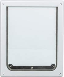 TRIXIE 2-Way Pet Door with Lockable Panel for Dogs, Small/Medium