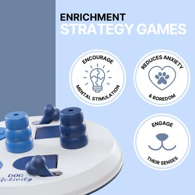 Show full view: TRIXIE Activity Flip Board Activity Strategy Game Dog Toy slide 6 of 11