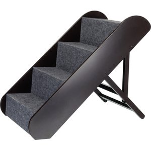 TRIXIE Adjustable Cat & Dog Stairs, Brown