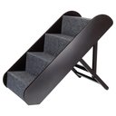 TRIXIE Adjustable Cat & Dog Stairs, Brown