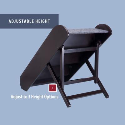 Show full view: TRIXIE Adjustable Cat & Dog Stairs, Brown slide 5 of 7