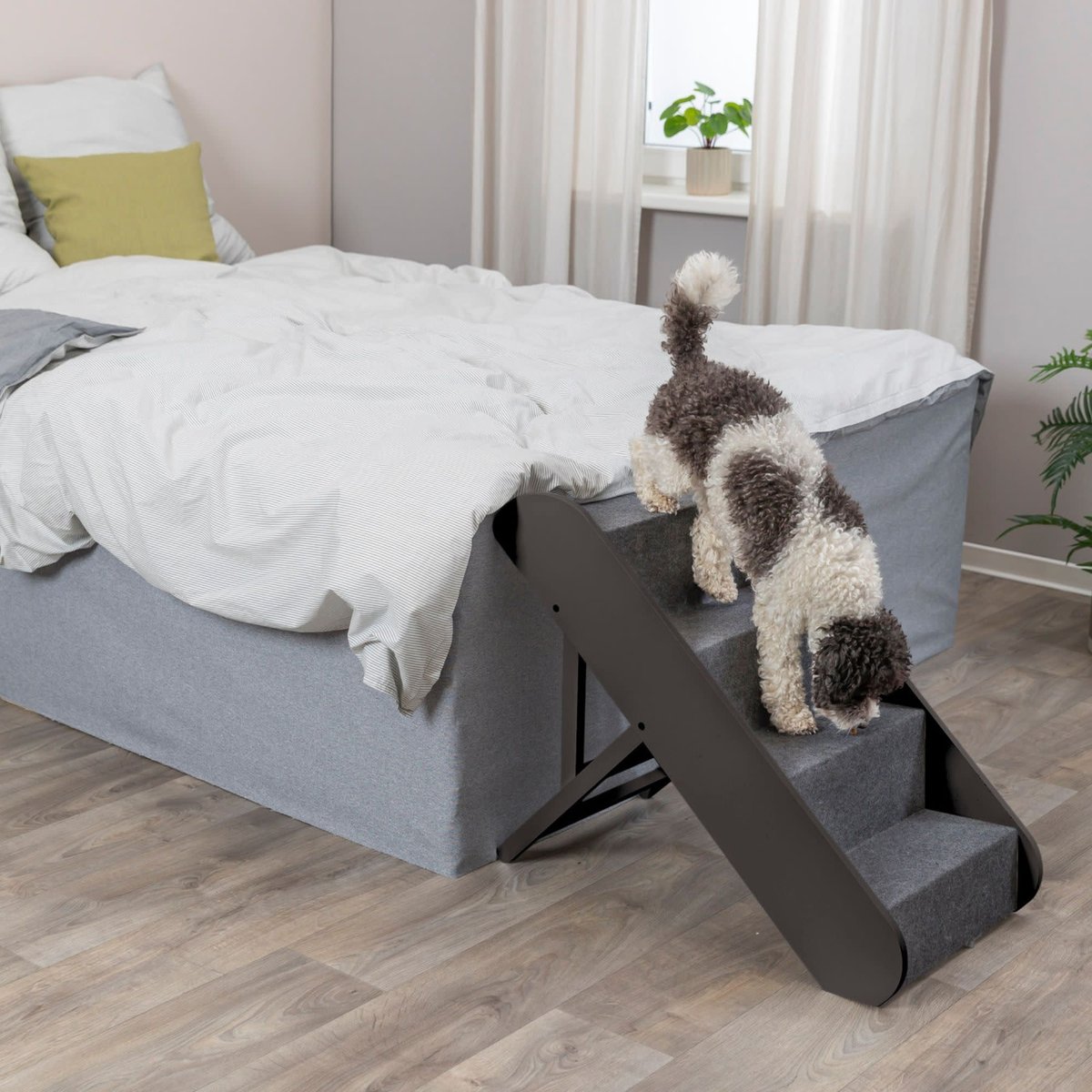 TRIXIE Adjustable Cat & Dog Stairs