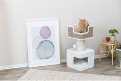 TRIXIE Ava Cat Scratching Post, XX-Large, Brown/White slide 2 of 7