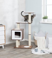 TRIXIE Avoca 48-in Modern Wooden Tower Cat Scratching Post slide 2 of 4