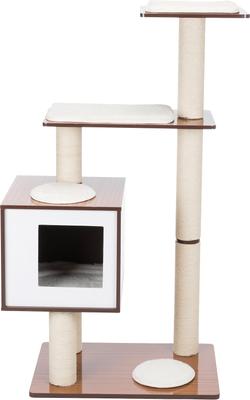 Show full view: TRIXIE Avoca 48-in Modern Wooden Tower Cat Scratching Post slide 4 of 5