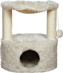 TRIXIE Baza Grande 23.6-in Plush Cat Hammock, Cream