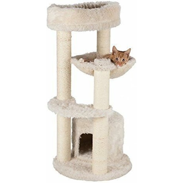 TRIXIE Baza Gandia 26.75-in Plush Cat Tree