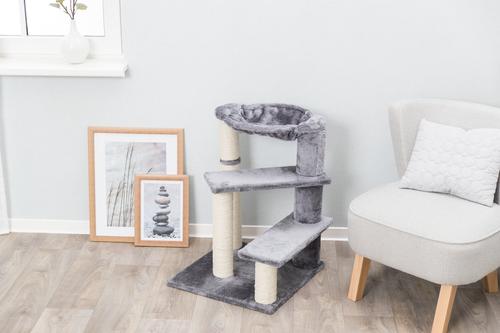Show full view: TRIXIE Baza Senior 27.6-in Cat Scratching Post, Gray slide 4 of 7