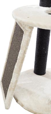 Show full view: TRIXIE Bovina 55.5-in Designer Plush Cat Tree, Cream/Black slide 4 of 9