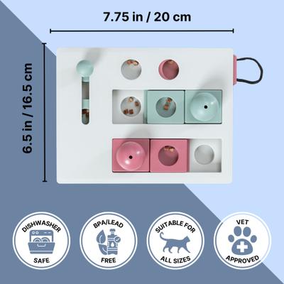 Show full view: TRIXIE Brain Mover Activity Strategy Game Cat Toy slide 6 of 10