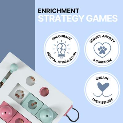 Show full view: TRIXIE Brain Mover Activity Strategy Game Cat Toy slide 5 of 10