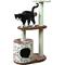Show in main carousel: TRIXIE Casta 37.5-in Plush Cat Tower, Brown/Beige slide 1 of 5