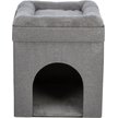 Show in main carousel: TRIXIE Crazy Cube 1-Story Stackable Indoor Cat House, Gray slide 1 of 8