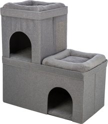TRIXIE Crazy Cube 2-Story Stackable Indoor Cat House
