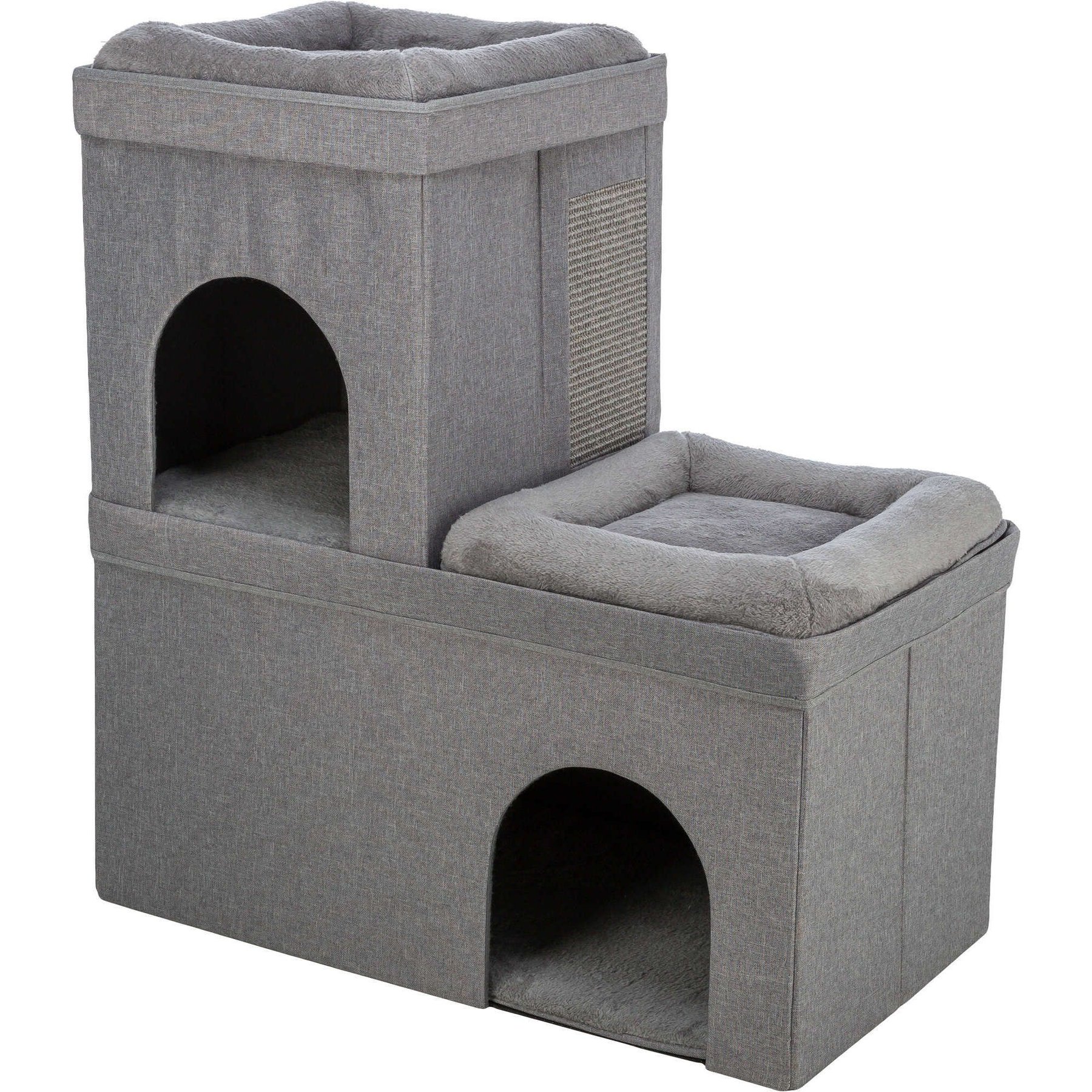 TRIXIE Crazy Cube 2-Story Stackable Indoor Cat House