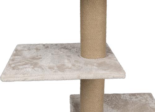 Show full view: TRIXIE Dayna 59.8-in Plush Wall Mounted Cat Tree, White slide 6 of 10
