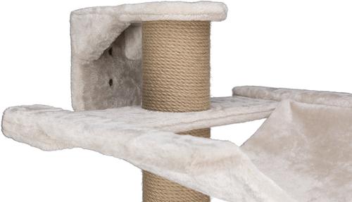 Show full view: TRIXIE Dayna 59.8-in Plush Wall Mounted Cat Tree, White slide 7 of 10