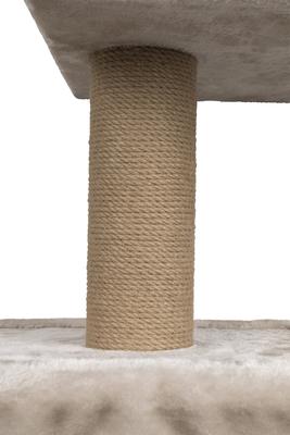 Show full view: TRIXIE Dayna 59.8-in Plush Wall Mounted Cat Tree, White slide 9 of 10