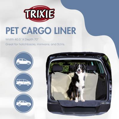Show full view: TRIXIE Divided Cargo Dog Seat Cover slide 5 of 6
