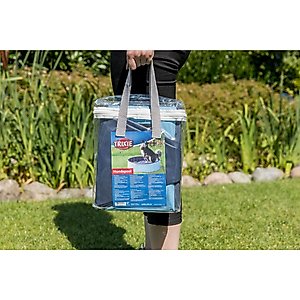 TRIXIE Dog Splash Pool, Portable Swimming Pool, Blue, Medium