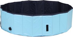 TRIXIE Dog Splash Pool, Portable Swimming Pool, Blue, Small