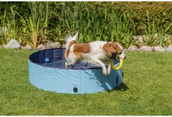 TRIXIE Dog Splash Pool, Portable Swimming Pool, Blue, Small slide 2 of 8