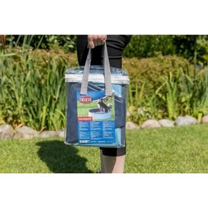 TRIXIE Dog Splash Pool, Portable Swimming Pool, Blue, Small