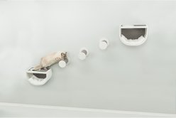 TRIXIE Eden Wall Mounted Cat Lounge Set, Gray/White slide 2 of 7