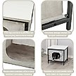 Show in main carousel: TRIXIE Emmie Indoor Hideaway Cat Condo, Gray slide 5 of 8