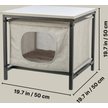 Show in main carousel: TRIXIE Emmie Indoor Hideaway Cat Condo, Gray slide 4 of 8