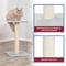 Show in main carousel: TRIXIE Espejo 27.2-in Fleece Cat Scratching Post, Platinum Gray slide 5 of 8
