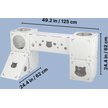 Show in main carousel: TRIXIE Finca Felice Modular Cardboard Cat Condo, White slide 4 of 7