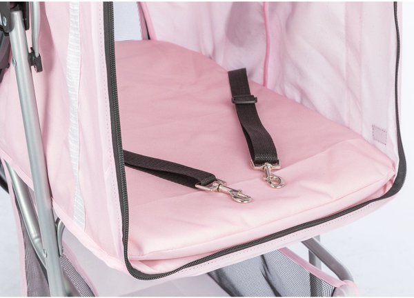 Show full view: TRIXIE Foldable Cat & Dog Stroller, Pink slide 9 of 10