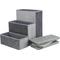 Show in main carousel: TRIXIE Foldable Velour Pet Stairs with Storage, Gray, 3-Step, 15-in Wide slide 8 of 10