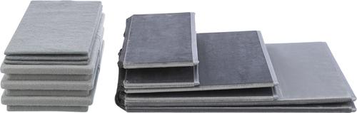 Show full view: TRIXIE Foldable Velour Pet Stairs with Storage, Gray, 3-Step, 15-in Wide slide 9 of 10