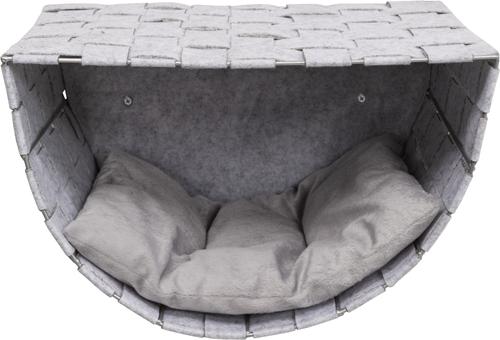 Show full view: TRIXIE Frehi Wall Mounted Cat Tree Set, Gray slide 5 of 10