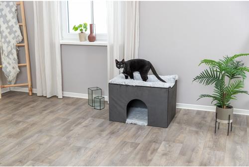 Show full view: TRIXIE Harvey Indoor Cube House Cave Cat Condo slide 3 of 10