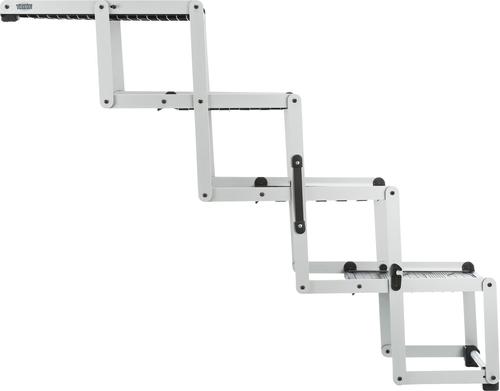 Show full view: TRIXIE Heavy Duty 4-Step Foldable Dog Stairs, Silver/Black slide 4 of 9