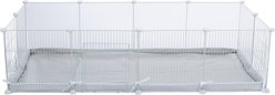 TRIXIE Indoor Enclosure Small Pet Playpen, White