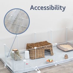 TRIXIE Indoor Enclosure Small Pet Playpen, White slide 2 of 7