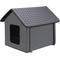 Show in main carousel: TRIXIE Insulated Outdoor Cat & Dog House, Gray slide 4 of 8