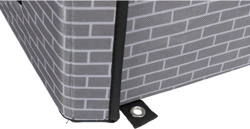 Show full view: TRIXIE Insulated Outdoor Cat & Dog House, Gray slide 6 of 8